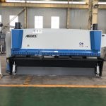 Hydraulinen giljotiini leikkauskone 3200 mm x 8 mm pneumaattisella materiaalilla