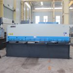 korkea tarkkuus QC11y-16 * 6000 hydraulinen leikkaus koneen giljotiini tyyppi